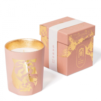 Cire Trudon, Duftkerze, im Glas, Maitre Tseng tSOUS UN CIEL DE PÉTALES pink-gold, Geschenkbox